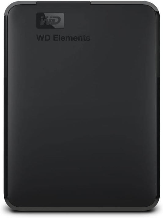 WD 2TB Elements Portable HDD, External Hard Drive, USB 3.0 for PC & Mac, Plug and Play Ready