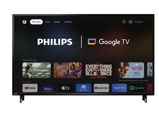 Philips 55-Inch Class 4K 2160p Smart LED TV HDR 60Hz Refresh Rate Works with Siri Hey Google & Airplay 55PFL5756/F7