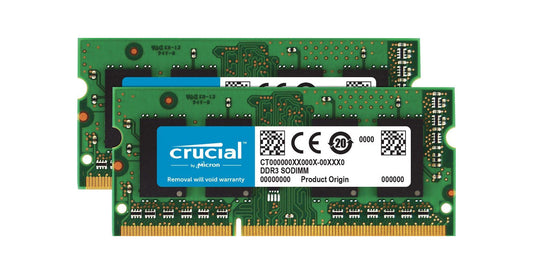 Crucial RAM 16GB Kit 2x8 DDR3 1600 MHz