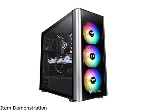 Thermaltake Level 20 MT Motherboard Sync ARGB ATX Mid Tower Gaming Computer Case with 3 120mm ARGB 5V Motherboard Sync RGB Fans +1 120mm Rear FAN Pre-installed Ca-1M7-00m1WN-00