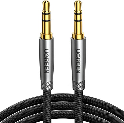 UGREEN 3.5mm Audio Cable Nylon Braided Aux Cord Male to Male Stereo Hi-Fi Sound