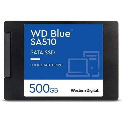 WD Bulk WDS500G3B0A Blue Sa510 SATA 500GB Solid State Drive