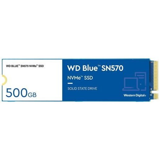 WD Western Digital Blue Sn570 WDS500G3B0C 500GB Solid State Drive - M.2 2280 Internal