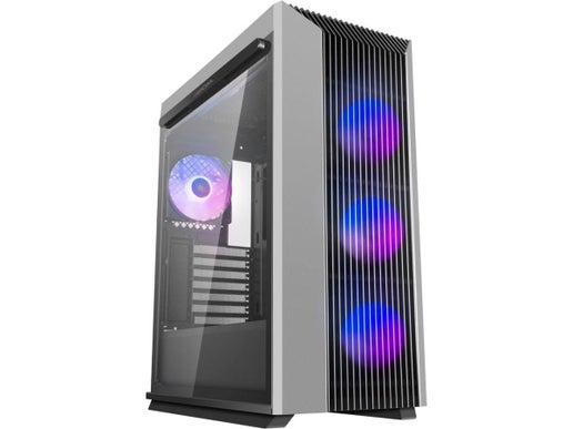 Computer Case Deepcool Cl500 4F-AP High Airflow Mesh with 4 Included A-RGB Fans, Front Panel I/O USB Type-C Port, Tempered Glass Magnetic Side Panel