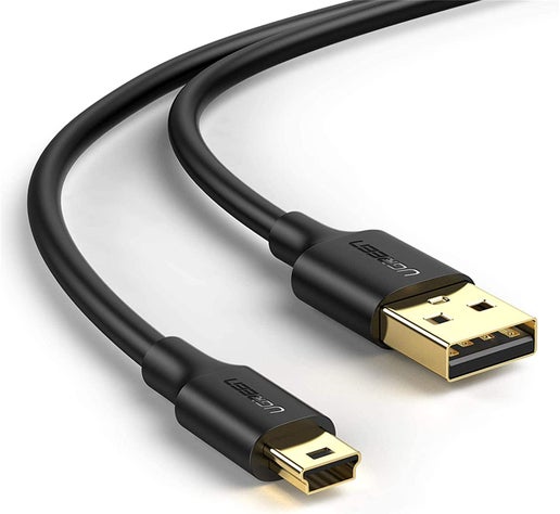 Mini USB Cable A-Male to Mini-B Cord USB 2.0 Charger Cable