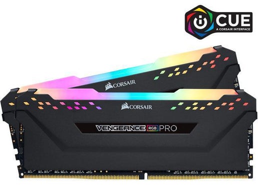 Corsair Vengeance Pro cmW32GX4M2E3200C16 RGB 32 Gb (2pk x 16GB) 3200MHz DDR4 C16