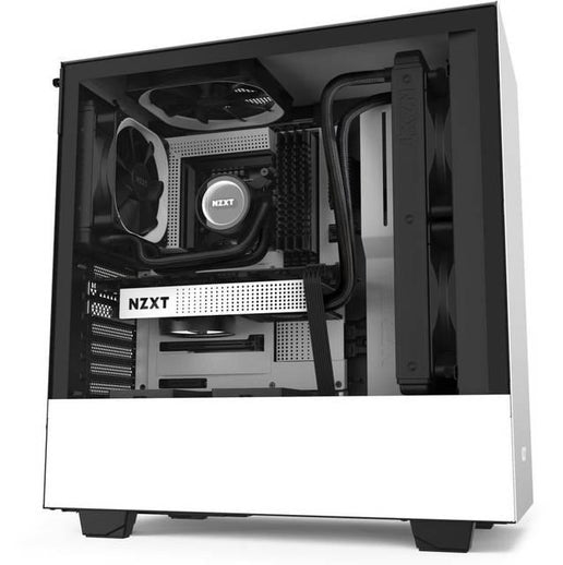 NZXT - H510 Compact ATX Mid-Tower Case with Tempered Glass