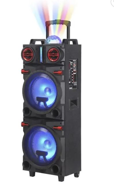 Ridgeway Portable Speaker with Karaoke Model: Qs -82105BL