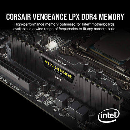 Corsair Vengeance LPX - DDR4 - Module - 8 GB - DIMM 288-Pin - 2400 MHz / Pc4-19200 - Cl14 - 1.2 V - Unbuffered