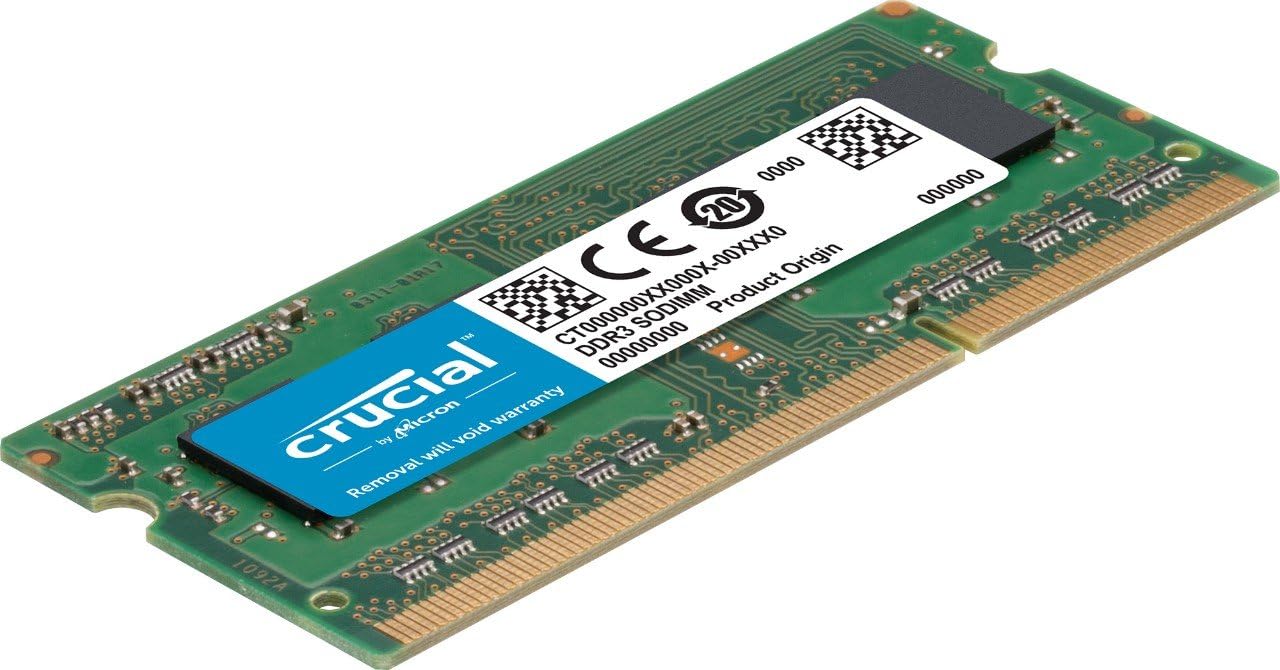 Crucial RAM 16GB Kit (2x8GB) DDR3 1600 MHz CL11 Laptop Memory CT2KIT102464BF160B