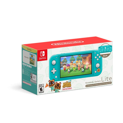 Nintendo Switch™ Lite (Timmy & Tommy’s Aloha Edition) Animal Crossing™: New Horizons Bundle (Full Game Download Included)