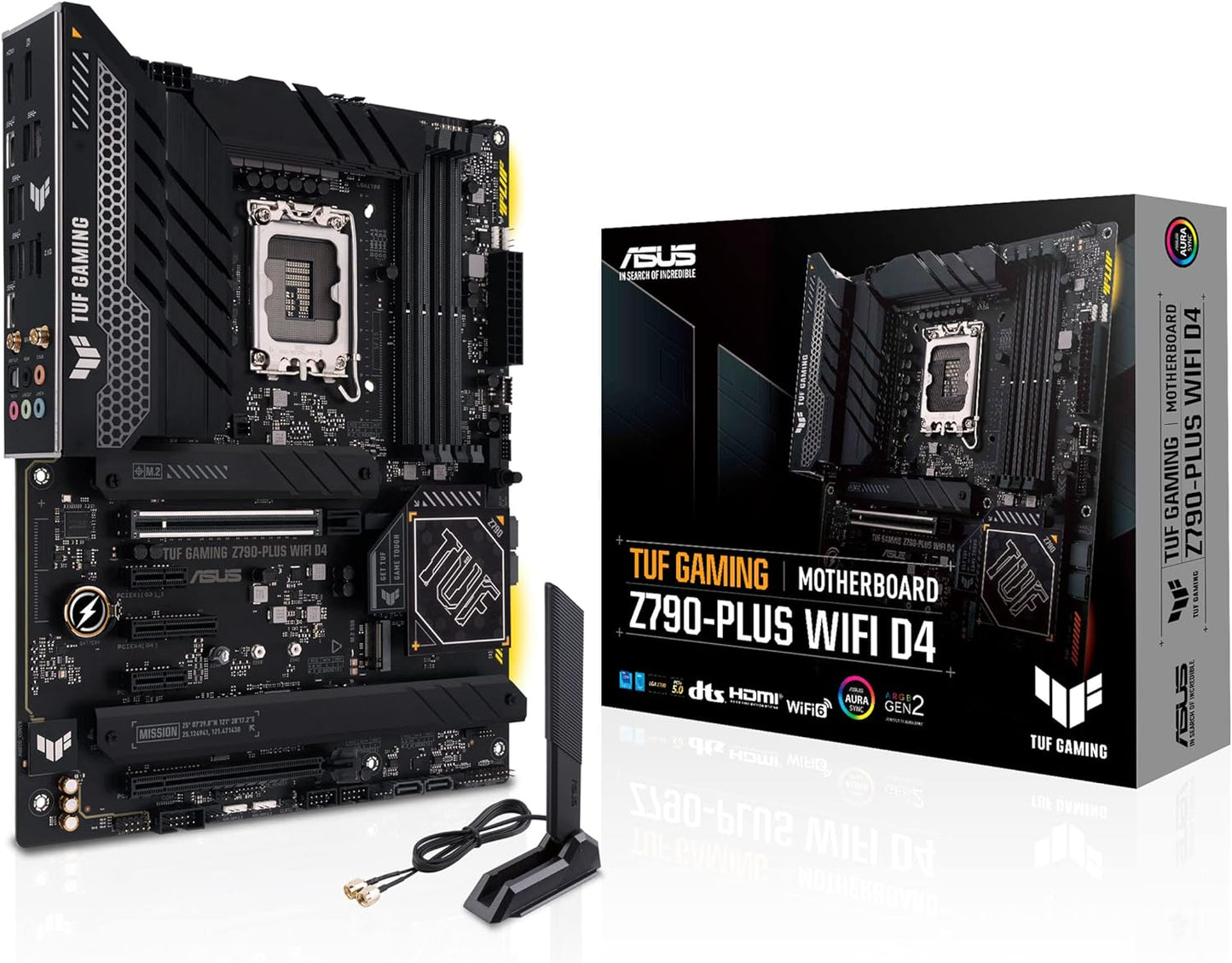 ASUS - TUF Gaming Z790-Plus Wifi (Socket LGA 1700) USB 3.2 Intel Atx Gaming Motherboard