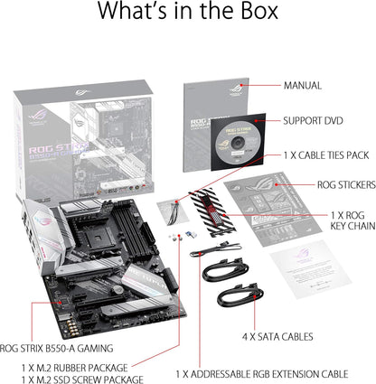 ASUS ROG Strix B550-A Gaming Am4 AMD B550 SATA 6GB/S ATX AMD Motherboard