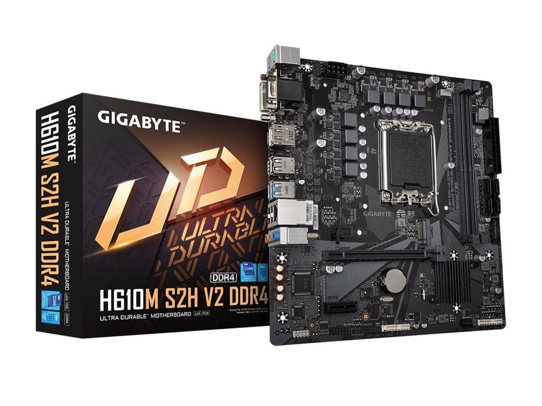 H610M S2H V2 DDR4 H610 LGA1700 Max 64GB DDR4 Micro Atx Motherboard