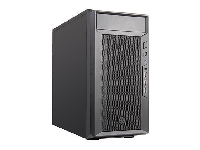 Silverstone Technology FA311-B Fara 311 Compact Micro-ATX Chassis with Significant Features