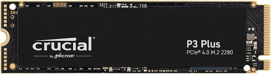 Crucial P3 Plus 500GB PCIe Gen4 3D NAND NVMe M.2 SSD, up to 5000MB/s - CT500P3PSSD8