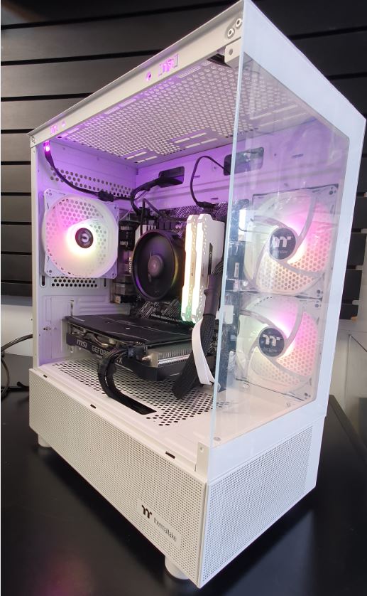 TCD SNOW Gaming Desktop PC Computer