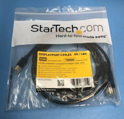 StarTech.com - 6' Mini DisplayPort to DisplayPort M/M Adapter Cable