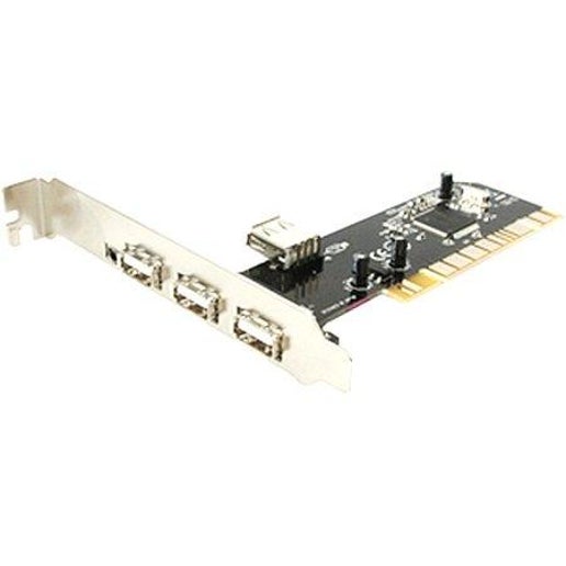 StarTech.com 4 Port PCI High Speed USB 2.0 Adapter Card - USB Adapter - PCI - USB, USB 2.0 - 4 Ports