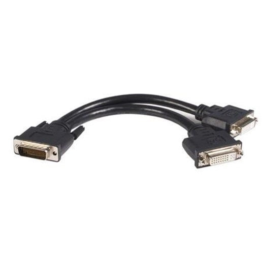 StarTech.com DMSDVIDVI1 LFH 59 Male to Dual Female DVI I DMS 59 Cable