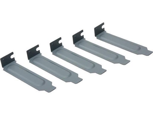 StarTech.com Steel Low Profile Expansion Slot Cover Plate - System Slot Blanking Panel (Pack of 5) - PlateblankLP