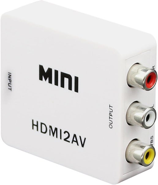 HDMI to RCA Audio Video AV CVBS Adapter