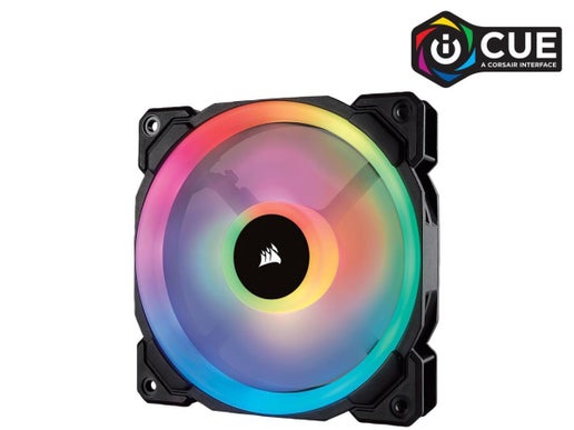 CorsAir LL Series Ll120 RGB 120mm Dual Light Loop RGB LED PWM Fan Single Pack (CO-9050071-WW)