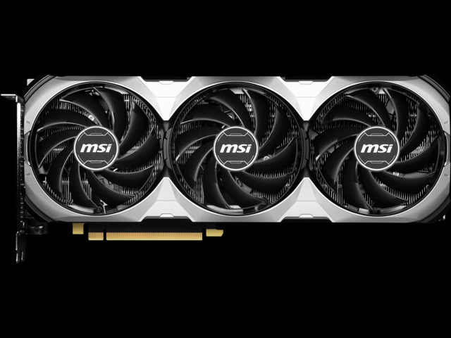 MSI - NVIDia GEForce RTX 4070 Super 12GB Ventus 3X OC 12GB GDDR6X PCI Express 4.0 Graphics Card - Black