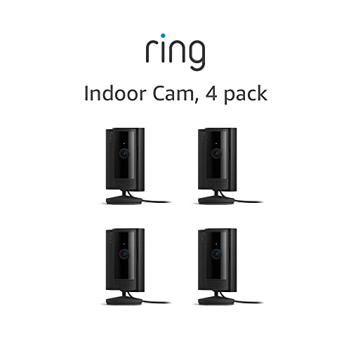 All-new Ring Indoor Cam (2nd Gen) | latest generation, 2023 release | 1080p HD Video & Color Night Vision, Two-Way Talk, and Manual Audio & Video Privacy Cover | White